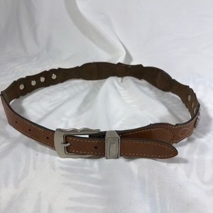 4 for $ 30 SLT brown leather belt 34